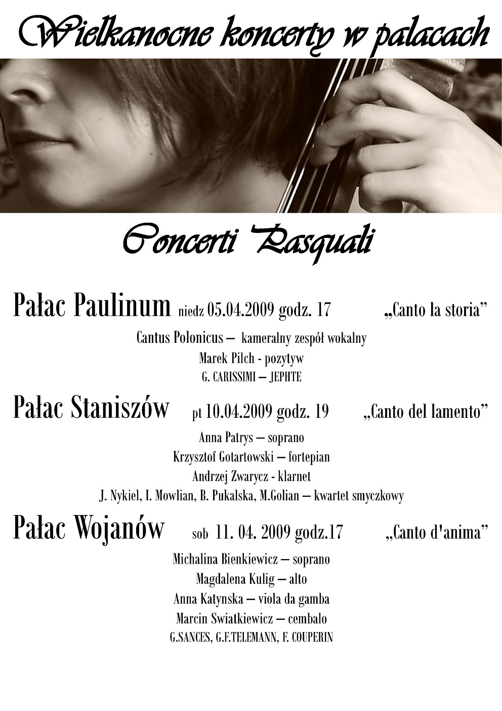 Concerti Pasquali 2009