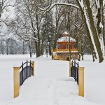 Park przy Pałacu w Wojanowie